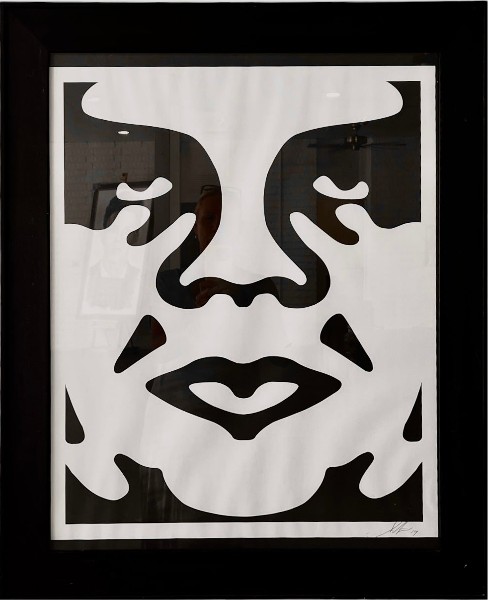 Andre the Giant by Shepard Fairey - Middle