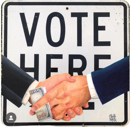 Vote Here by Alex Cerda