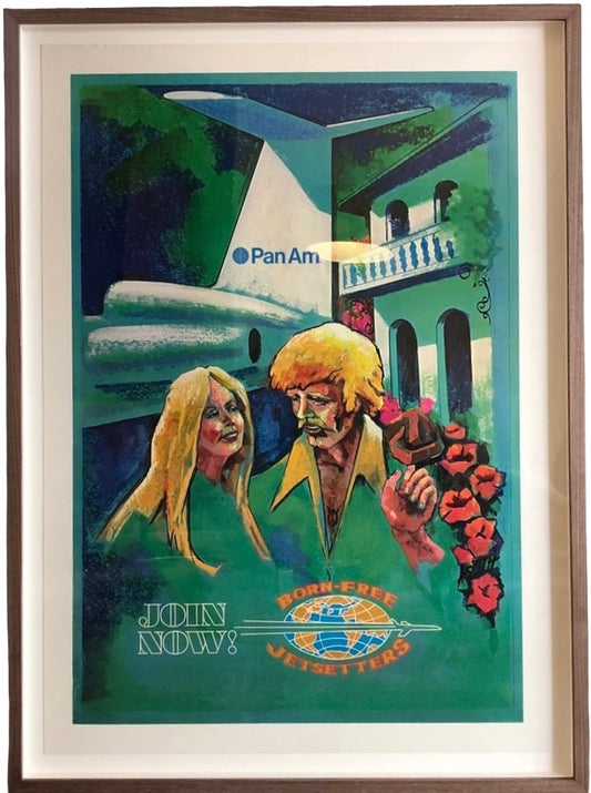 Pan Am Vintage Poster
