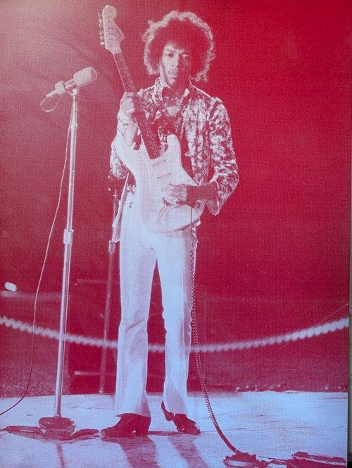 Russell Young Henry Diltz 'Jimi Hendrix Hollywood Bowl, 1967'