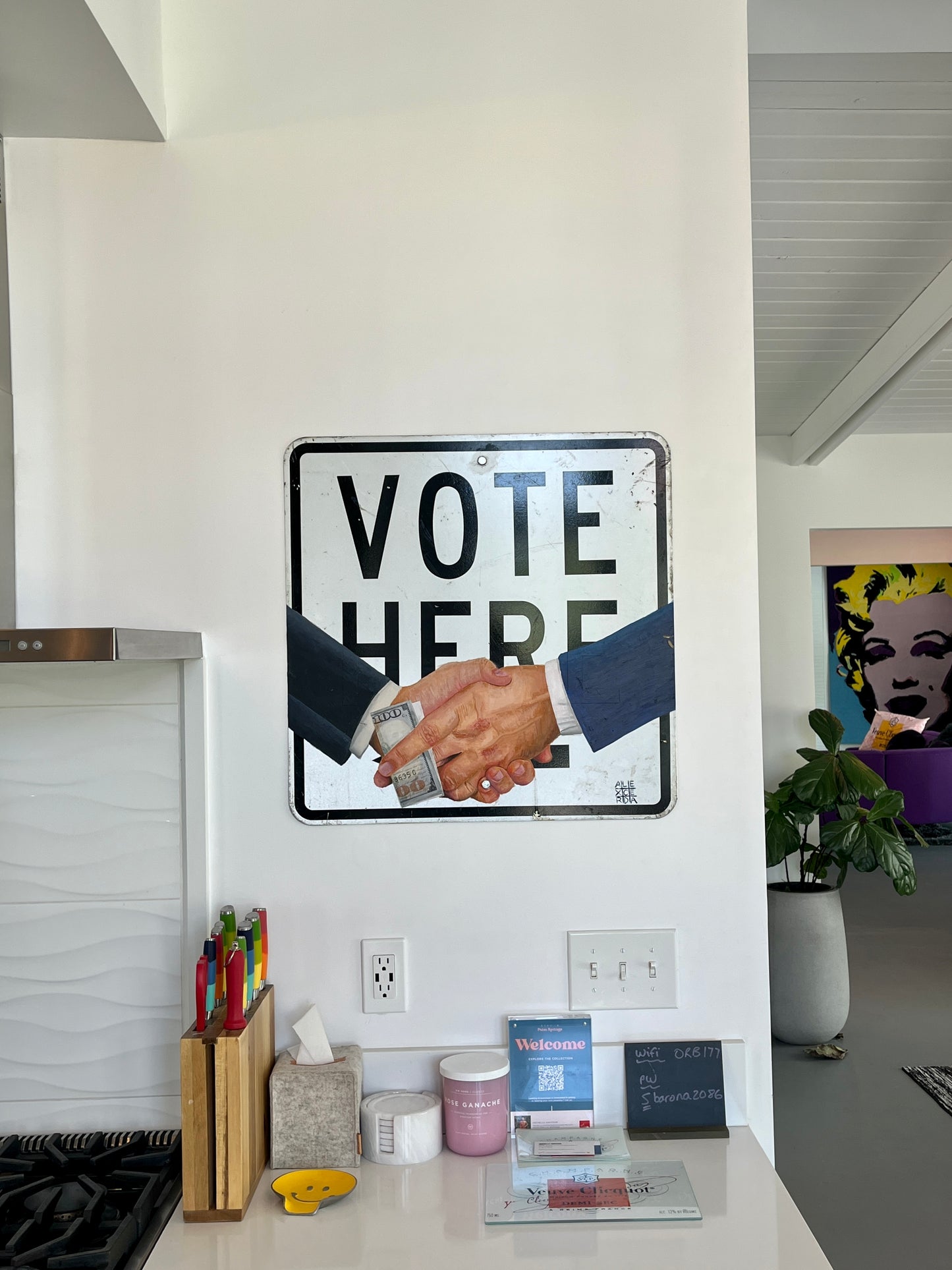 Vote Here by Alex Cerda