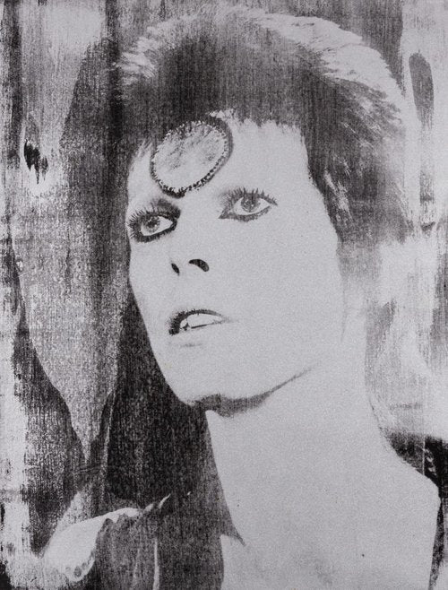 Russell Young Mick Rock 'David Bowie as Ziggy Stardust, Earls Court London, 1973'