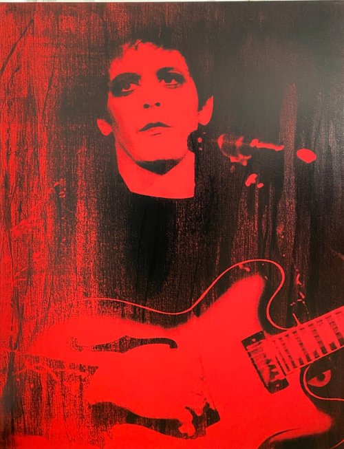 Russell Young & Mick Rock “Walk on the Wild Side” Lou Reed “Transformer”, Kings Court London 1972