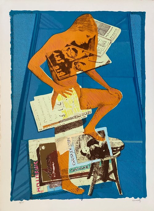Howard Kanovitz 'Book Nude'