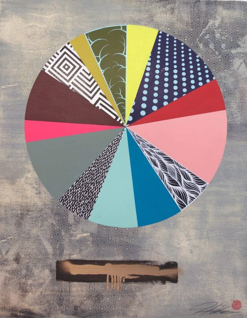 Jeremiah Kille 'Pinwheel #34'