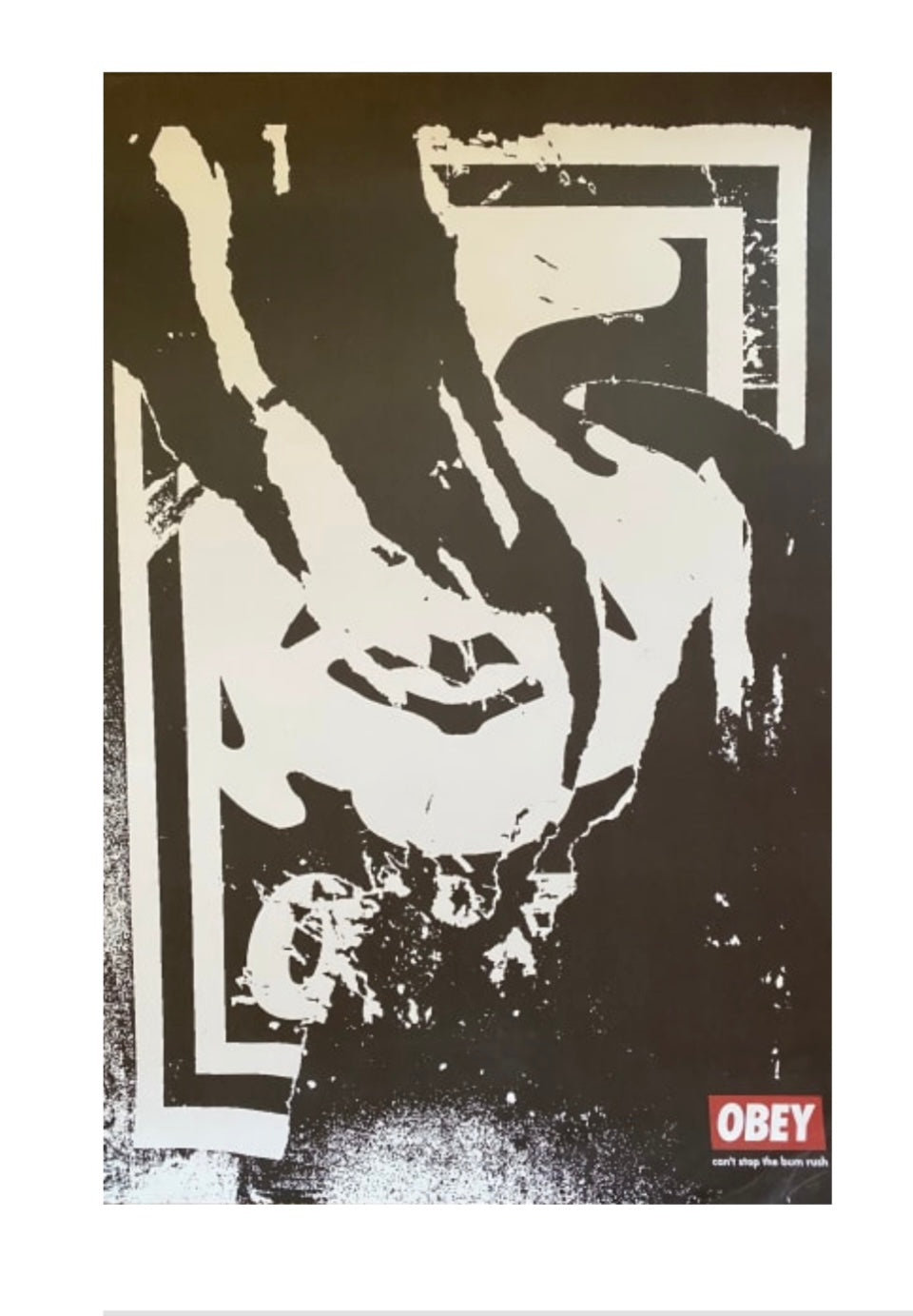 Shepard Fairey 'Can't Stop the Bum Rush'