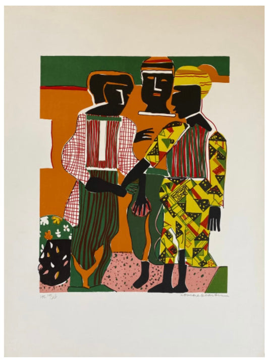 Romare Bearden 'Conjunction'