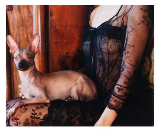 Gisela Getty 'Girl with Naked Dog'