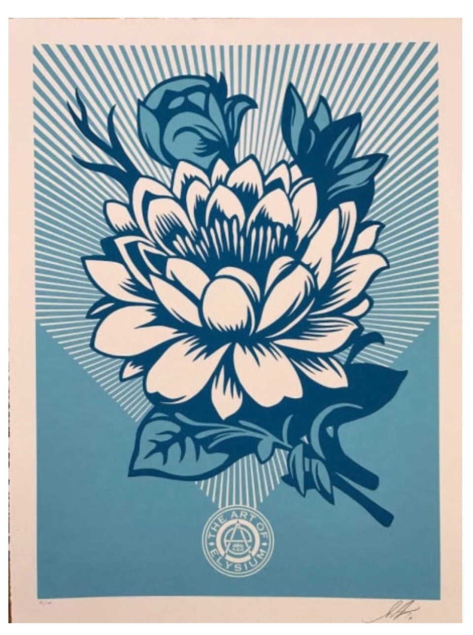 Shepard Fairey 'Lotus Blossom'
